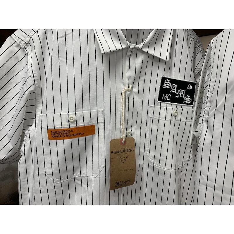 SAMS MOTORCYCLE サムズ 『 SAMSMC MECHANIC 』SHIRTS S/S ワーク 