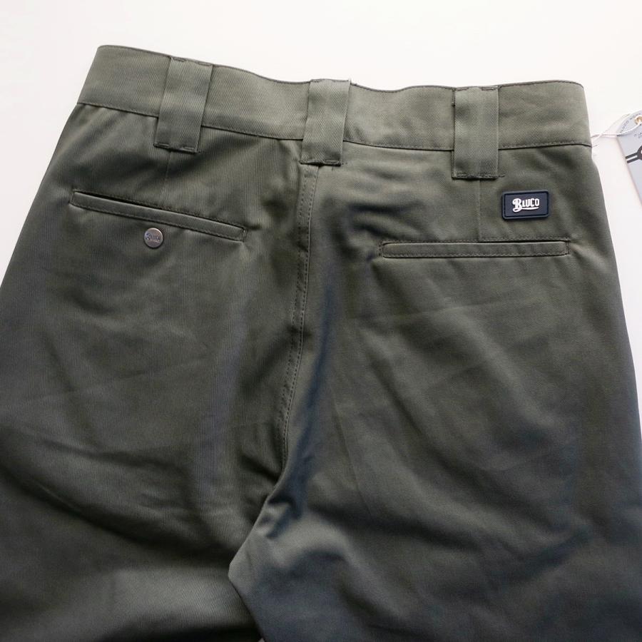 BLUCO ブルコ OL-004 STANDARD WORK PANTS 旧型 スタンダード ワークパンツ 8color BEG/BLK/BRN/GRY/NVY/S.GRN/A.BLU/KHK｜goodstandard1998｜13