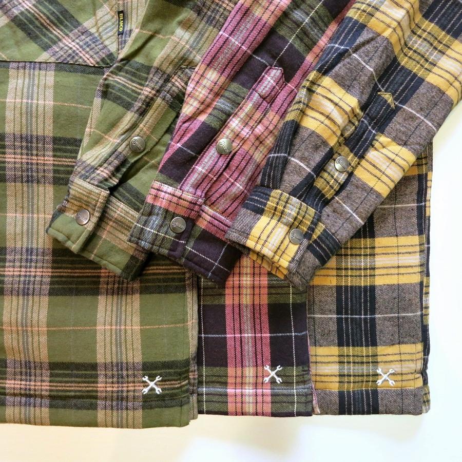 BLUCO（ブルコ） 30%OFF!! OL-046-020 QUILTING SHIRTS キルティング
