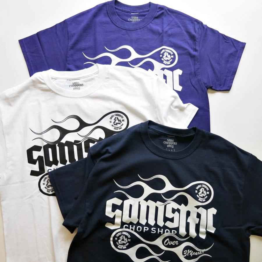 Shop Sams サムズ Samsmc Over31years T Shirt Tシャツ 半袖 Navy White Purple Over31years Goodstandard 通販 Yahoo ショッピング
