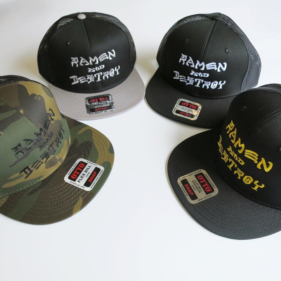 RAMEN＆DESTROY ORIGINAL MESH CAP メッシュキャップ 4color 帽子