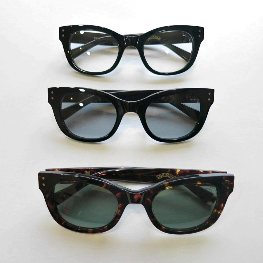 UNCROWD UC-036 PRELUDE プレリュード BLK-CLR / BLK-GRY TTS-GRN 眼鏡