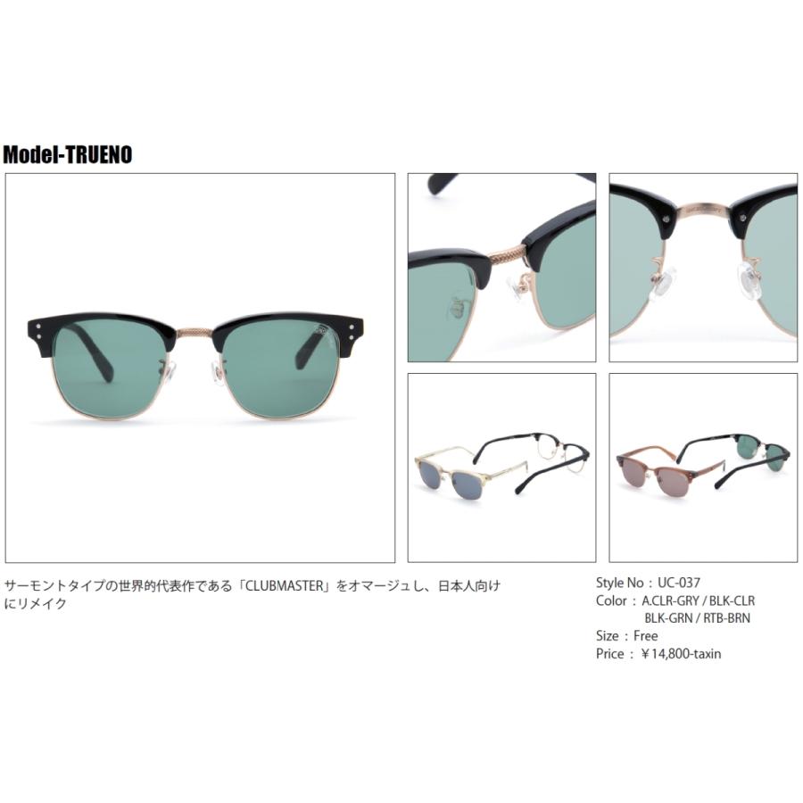 BLUCO（ブルコ） UNCROWD UC-037 TRUENO トレノ A.CLR-D.SMK/BLK-CLR