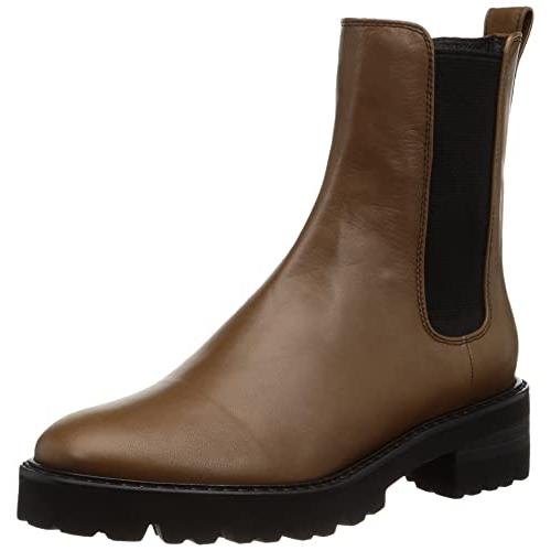 [マーガレットハウエル アイデア] タンクソールサイドゴアショートブーツ レディース 2737 BR 23.5 cm E