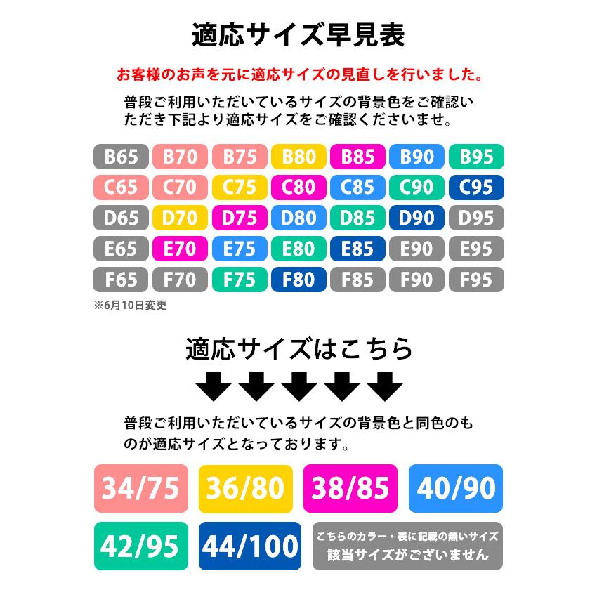 ブラジャー 大きいサイズ フルカップ ノンワイヤー 脇肉 補正 楽ちん 下着 育乳 カップ パッド レディース 送料無料｜goodstown｜12