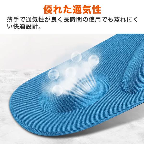 インソール 衝撃吸収 中敷き クッション 快適 疲れない 女性用 男性用 4D 薄い 薄型 通気性 蒸れない 軽量 サポート 低反発 土踏まず 送料無料 |  | 03