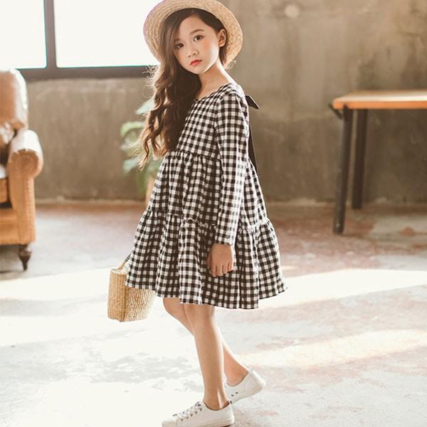 ワンピース 子供 おしゃれ 子供服 チェック ギンガムチェック リボン 秋 冬 発表会 女の子メール便のみ送料無料2 10月日から31日入荷予定 C Kltop 021 グッズタウン 通販 Yahoo ショッピング