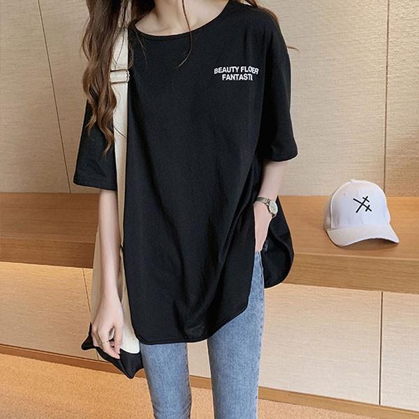 Tシャツ レディース ビッグシルエット 半袖 カットソー ゆったり トップス 送料無料　｜goodstown｜10