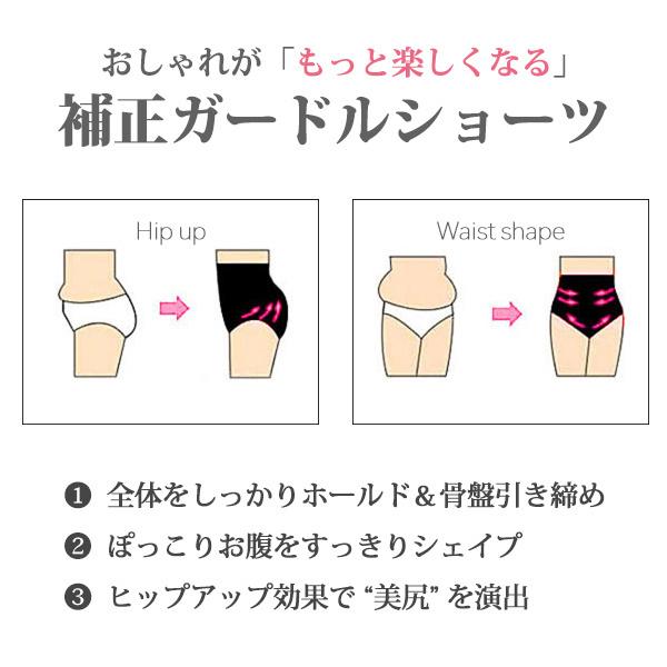 【クーポン利用で半額1,245円】ガードルショーツ 大きいサイズ レディース 補正 矯正 ぽっちゃり プラスサイズ 下着 ヒップアップ 骨盤ケア 40代 50代 送料無料 |  | 02