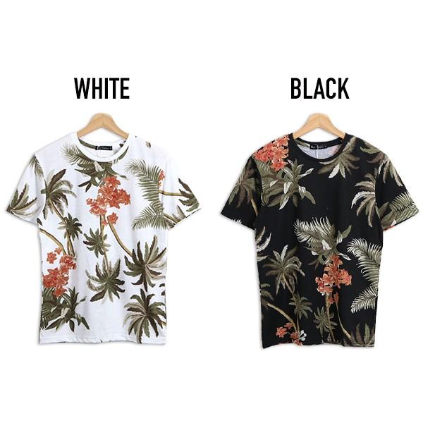 Tシャツ メンズ 半袖tシャツ 花柄 プリント 総柄 ボタニカル おしゃれ カジュアル サーフ メール便のみ送料無料2 S Ts グッズタウン 通販 Yahoo ショッピング