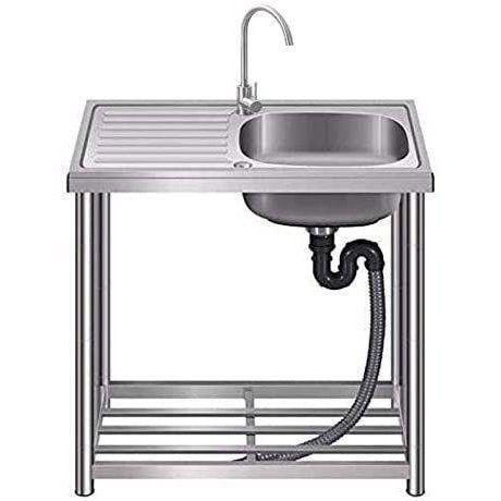 流し台 屋外 ステンレス 水栓付き diy ガーデンシンク 家庭用  