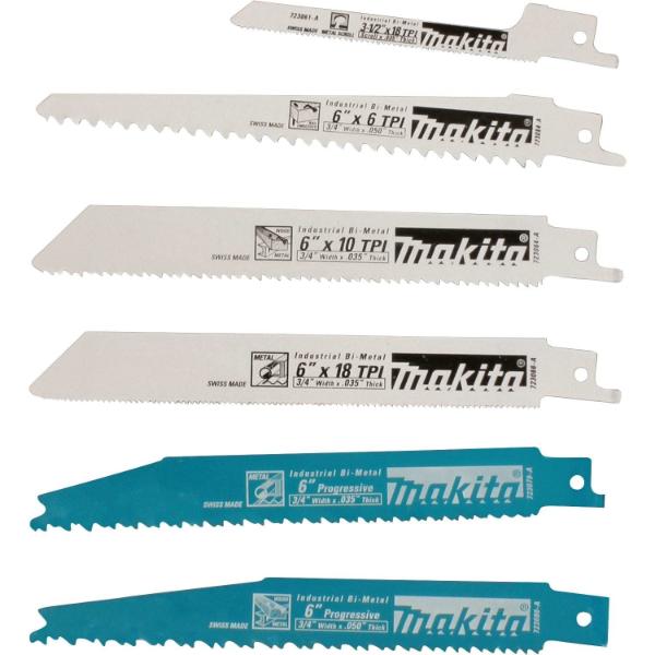 マキタ（makita） レシプロソー 替え刃 ブレード 6点セット 723086-A-A