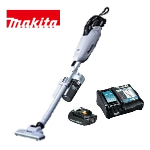 Makita - 【新品(開封のみ)】 マキタ　充電式クリーナ 18V バッテリー・充電器付　CL284FDRFW　白 makita】【未使用品】マキタ『18V 充電式クリーナ 白 バッテリ