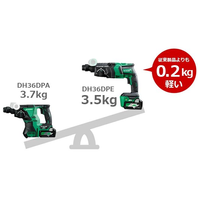 HiKOKI（ハイコーキ） HiKOKI DH36DPF(2XPZ) コードレスロータリ