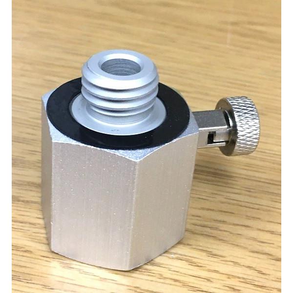 磁石式 レーザークランプ用 ワンタッチ式 取付け 5/8 アダプター クランプ 三脚 墨出し機 軽天ホルダー | 