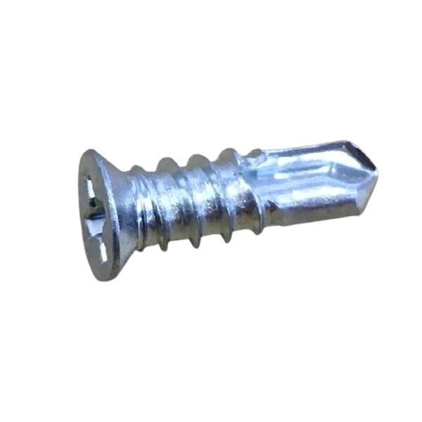 ビス 三価クロメート D-6 皿頭 4×16 1000本入×10 ピアスビス D-6 皿頭 三価クロメート 規格:4×13mm 1箱(1000本入