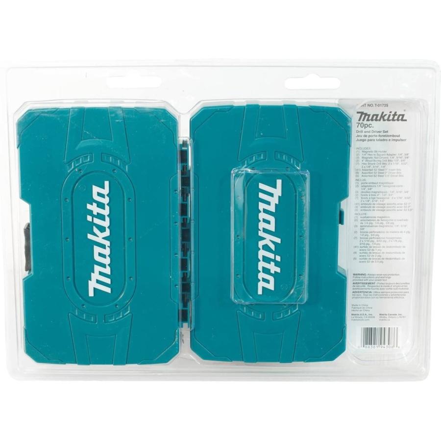 マキタ Makita インパクトドリルドライバ用ビットセット T-01725 70-Pieceアメリカ仕様 〈並行輸入品〉 Amazon.co.jp: マキタ Makita インパクトドリルドライバ用ビットセット