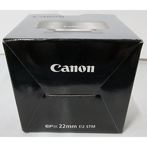 お値下げ Canon 単焦点広角レンズ EF-M22mm F2 STM シルバー ミラーレス一眼対応 EF-M222STMSL 【2372649665】(11910円)