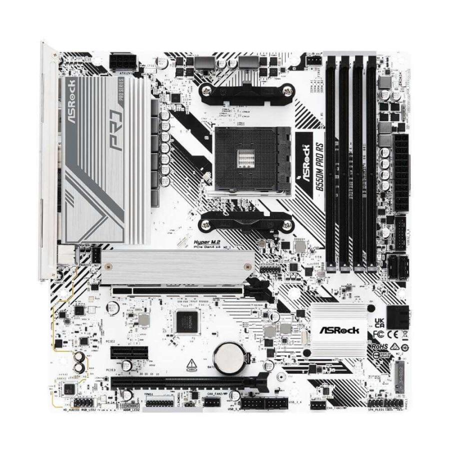 ASRock B550M Pro RS AMD B550チップセット搭載　MicroATXマザーボード｜goodwill｜02