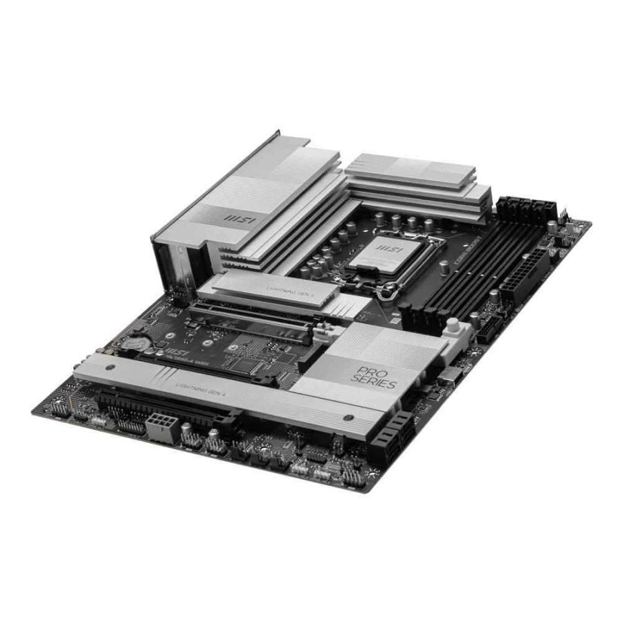 MSI PRO Z890-A WIFI Intel Z890チップセット搭載 スタンダードモデル「PRO」マザーボード_2
