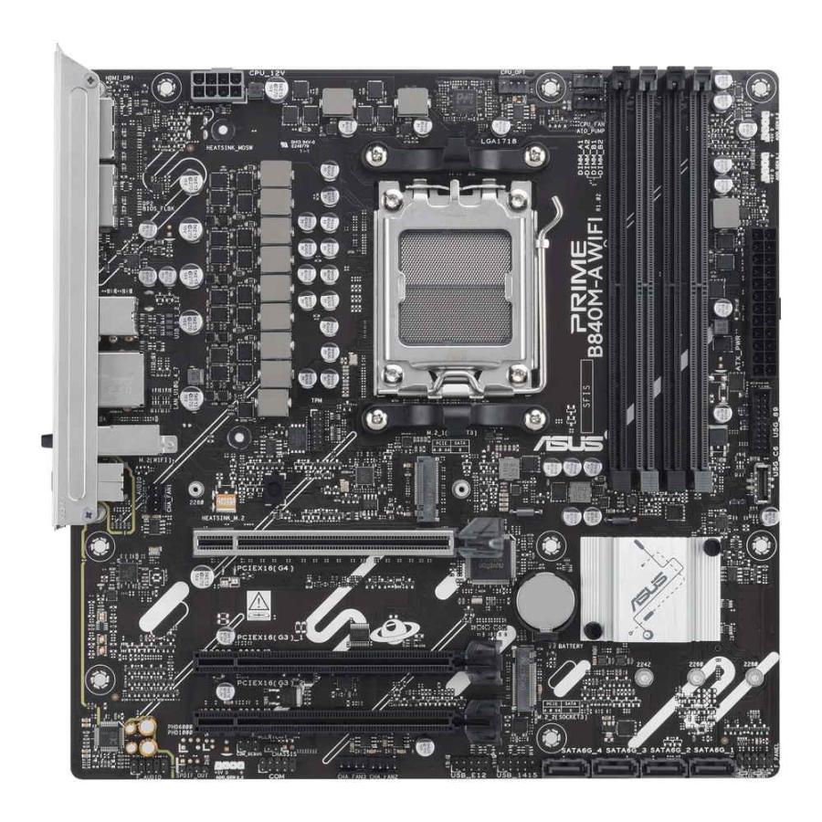 ASUS PRIME B840M-A WIFI-CSM AMD B840チップセット搭載「PRIME