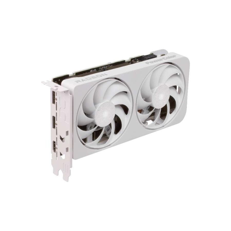 玄人志向 RD-RX9060XT-E16GB/WHITE/DF Radeon RX9060XT 搭載グラフィックカード_2