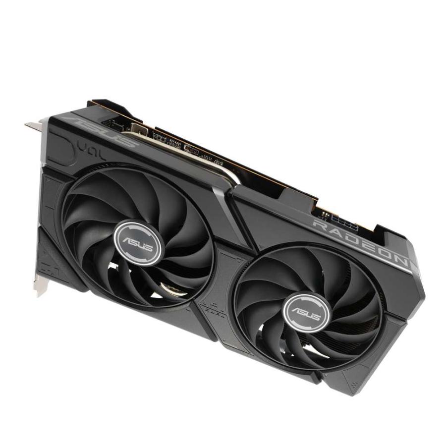 ASUS Dual Radeon RX 7600 EVO OC Edition 8GB GDDR6 AMD 7600搭載