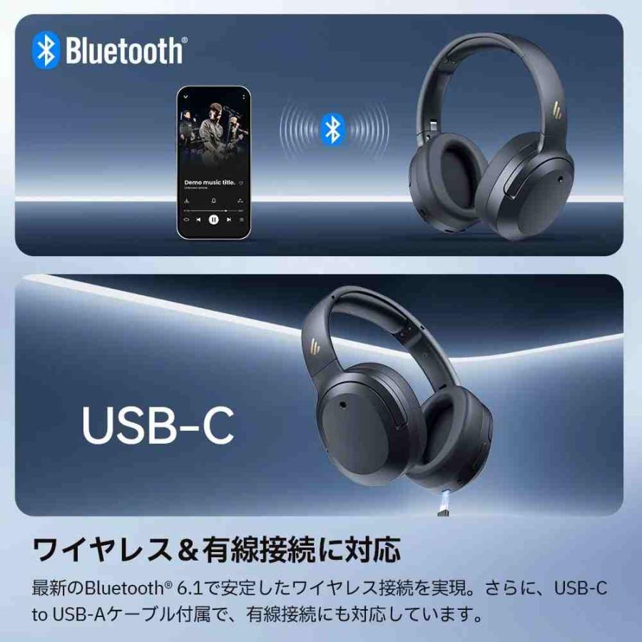 Edifier W820NB Plus Gen2 Ivory 圧倒的な没入感。次世代へ進化した