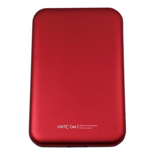 UNITCOM 2.5インチSATA HDD/SSD用 USB3.0接続HDDケース ( UNI-HAL300U3-RED2 ) (パソコン工房限定モデル)｜goodwill