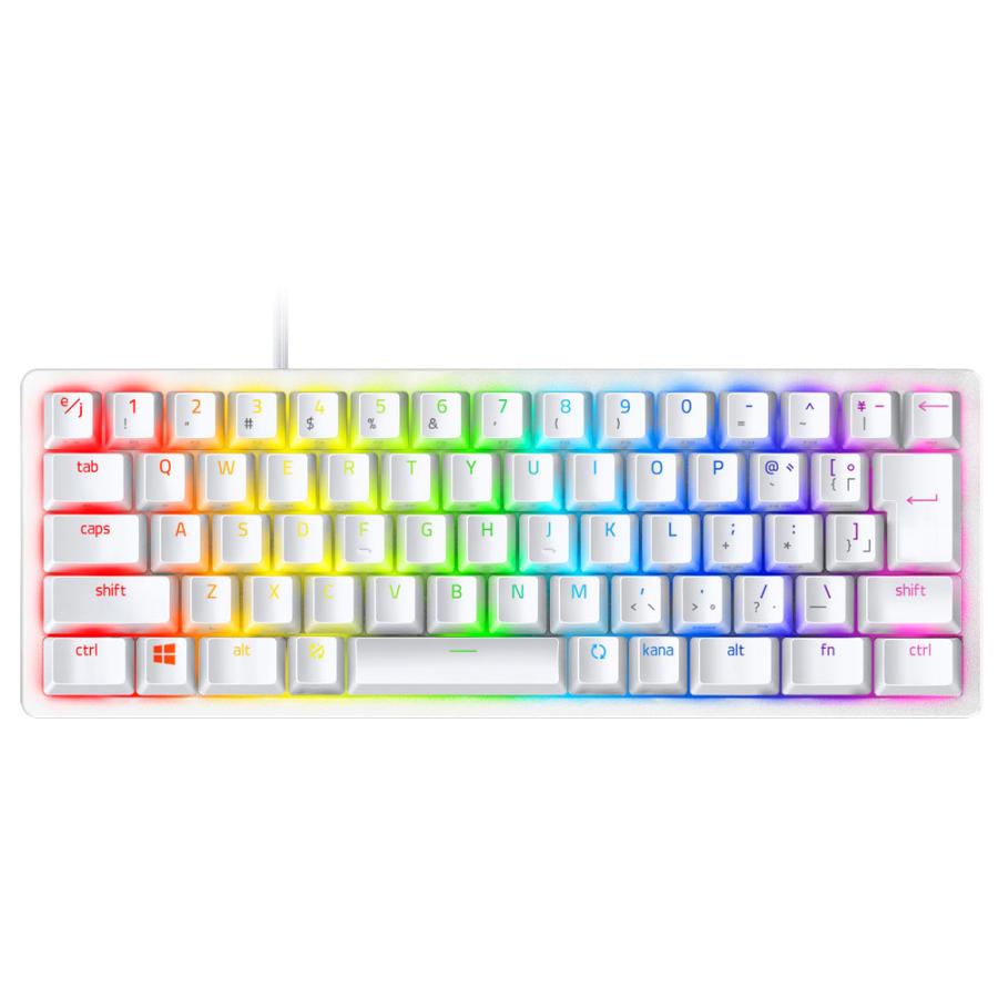 Gaming Goods】 Razer Huntsman Mini JP Mercury White - Linear