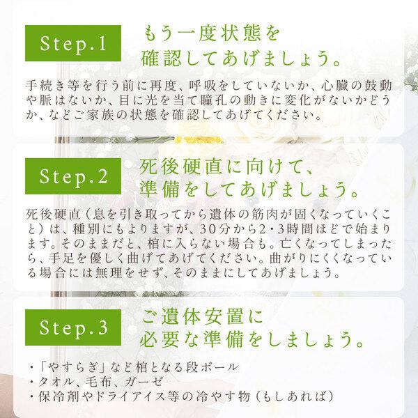 ペット用棺やすらぎ  中サイズ 【即日発送】 小型犬 お別れ窓 防水シート付 白い羽根 みずいろ 棺桶 ひつぎ ダンボール 柩 ※お悔み花は付いておりません｜goodwork｜13