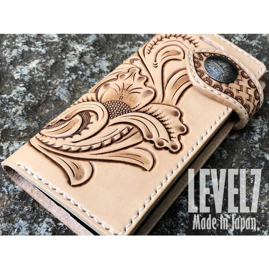 LEVEL7 日本製のハンドメイド 各種iPhoneに対応 iPhoneケース