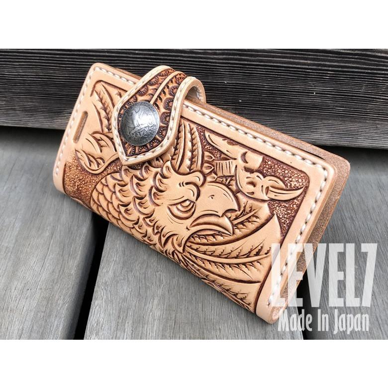 LEVEL7 日本製のハンドメイド 各種iPhoneに対応 iPhoneケース 手帳型