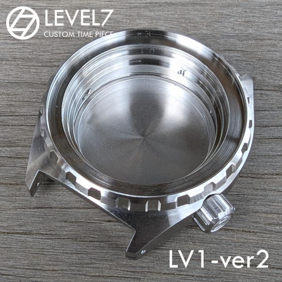 LV1 ARFBK-S-BK 日本製 自社組立の腕時計 20気圧防水 自動巻き SEIKO TMI NH36 サファイア風防 腕時計 LEVEL7の画像