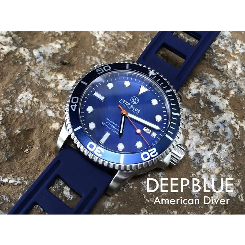DEEP BLUE（ディープブルー）ダイバーズウォッチ MASTER 1000 44MM 