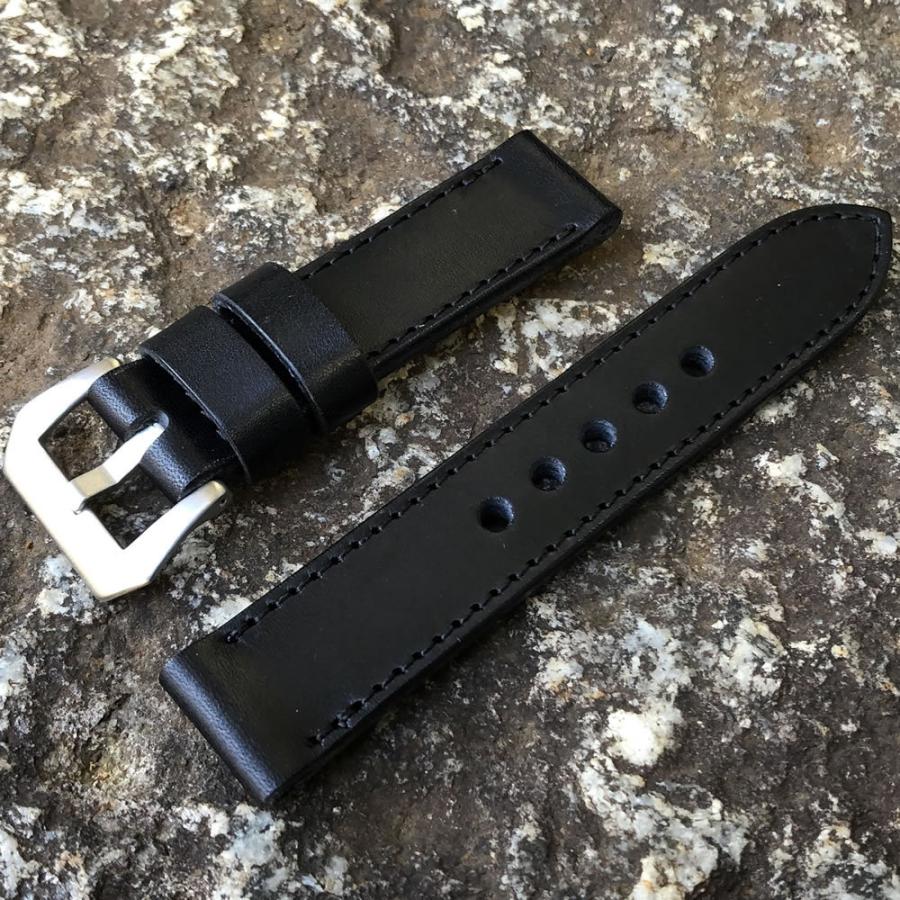 パネライ純正レザー 時計バンド ステッチ入り