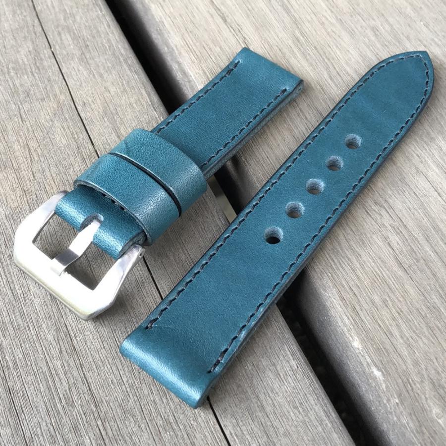 日本製 ハンドメイド パネライ スタイル ステア ヌメ革/レザーベルト