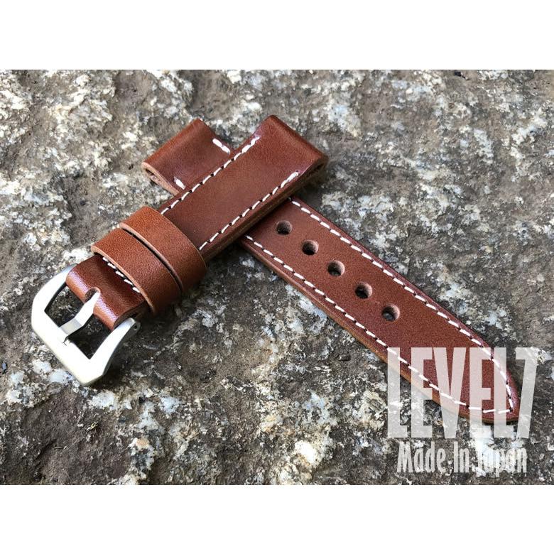 日本製 ハンドメイド パネライ スタイル 国産なめし オイルスムース