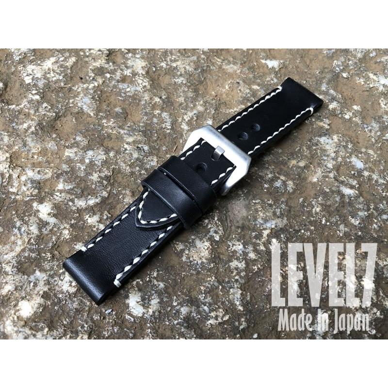 選べる3サイズ/幅22/24/26MM】 パネライ スタイル オイル染料仕上げ