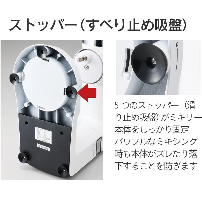 業務用ミキサー 三ツ星貿易 MA-6500SM 卓上型 【単相100V電源