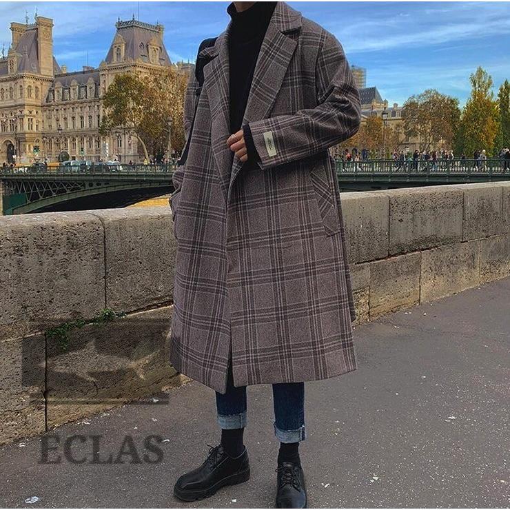 値段 メンズ チェスターコート ウールコート グレンチェック ビッグシルエット 着痩せ 脚長 正規 取扱 店 Www Sosmamaesnojapao Com