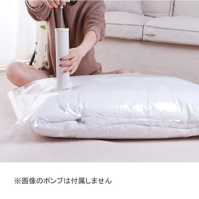 布団 圧縮袋 XXL 120×80 4枚セット 送料無料 バルブ式 衣類 引越し