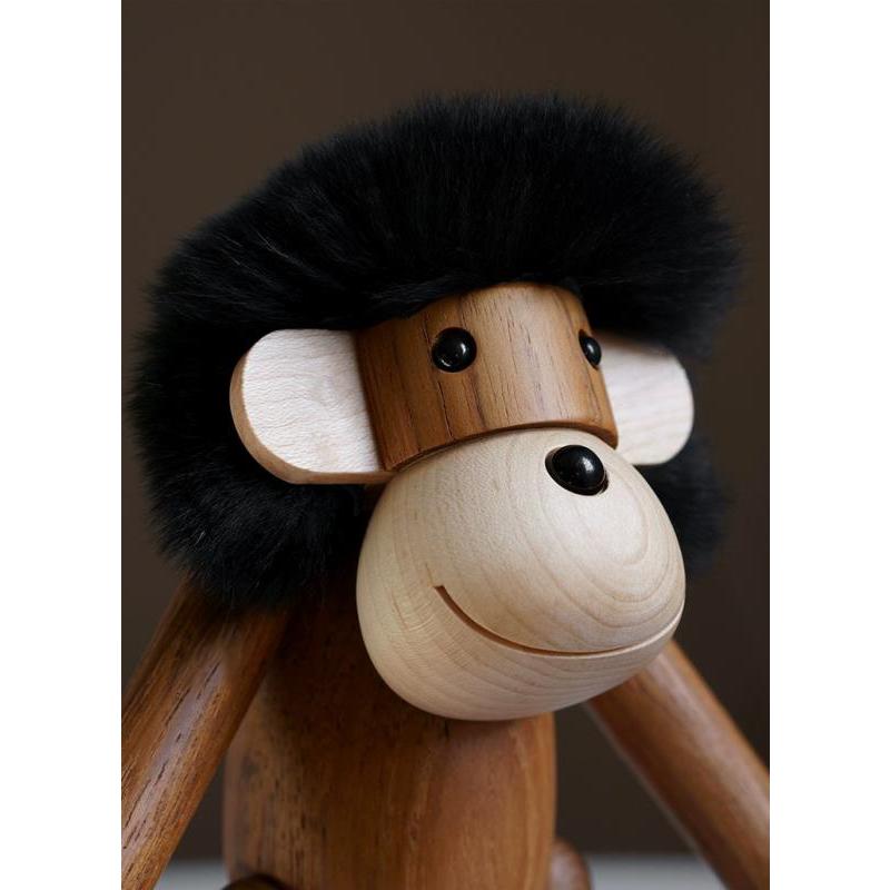 アトリエニキティキ   ドイツ　ハーン社　木彫り人形　サルの家族　新品 アトリエニキティキ ドイツハーン社木彫り人形サルの家族新品