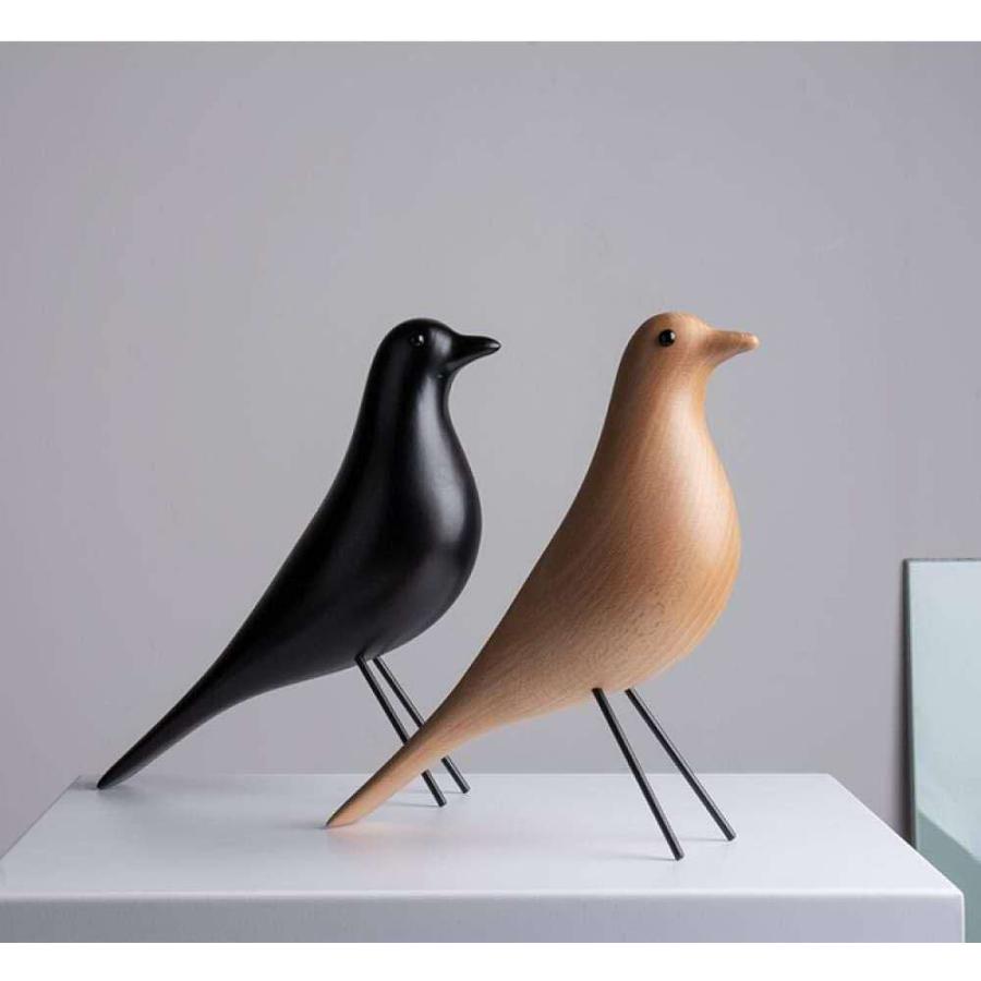 置き物 木製 鳩 大 インテリア 人形 雑貨 オブジェ ハト はと hato