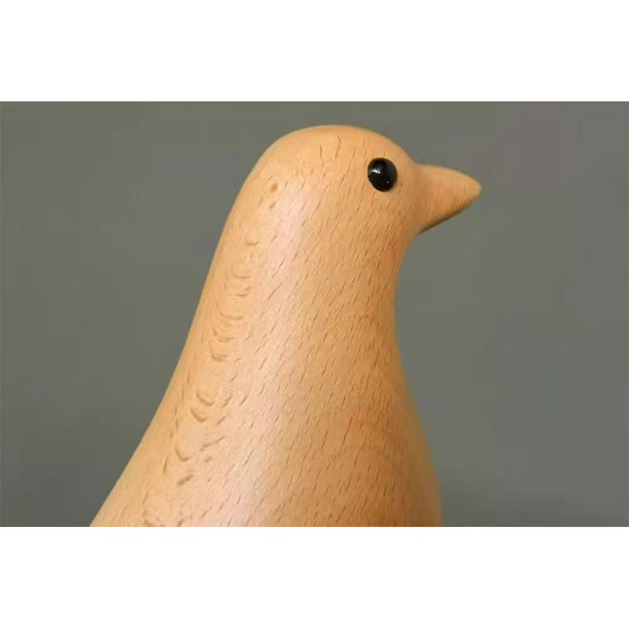 置き物 木製 鳩 大 インテリア 人形 雑貨 オブジェ ハト はと hato
