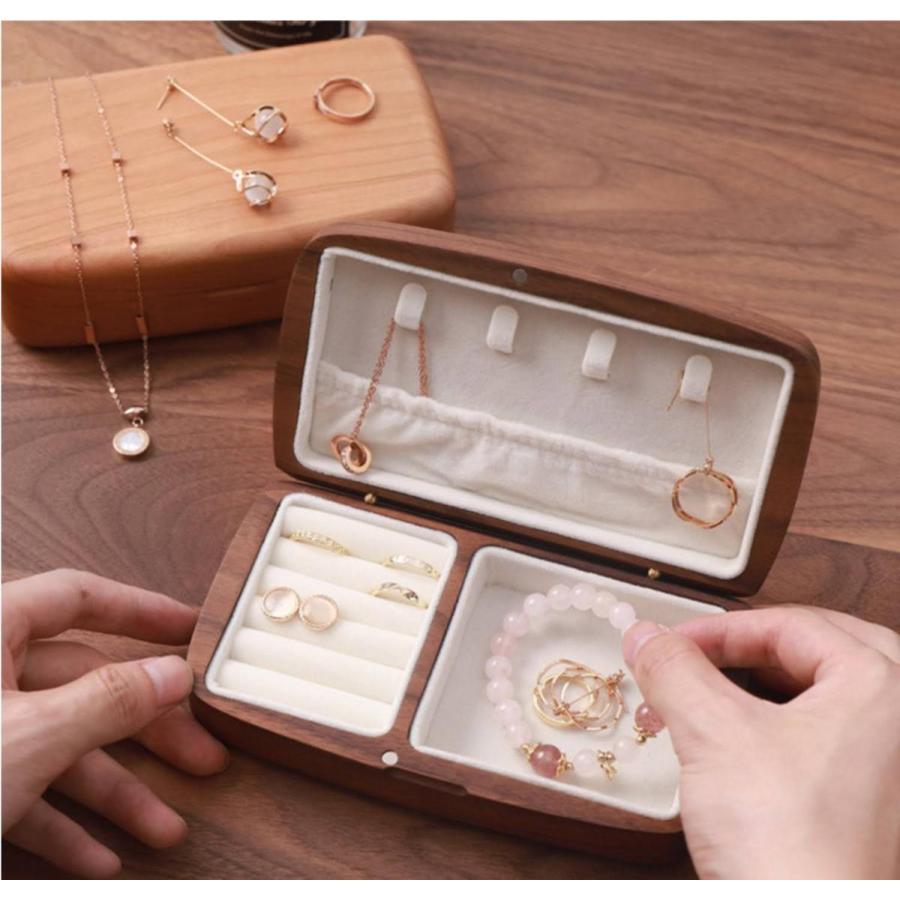 130H05 ジュエリーBOX アクセサリー収納ケース 指輪 ネックレス ピアス