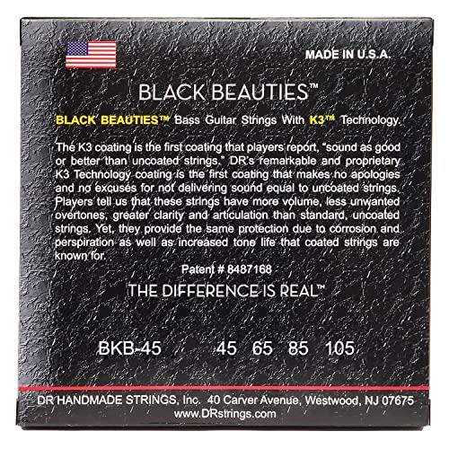 【中古】 DR ベース弦 BLACK BEAUTIES ステンレス コーテッド .045-.105 BKB-45 DR ベース弦 BLACK BEAUTIES ステンレス コーテッド .045-.105 BKB-45
