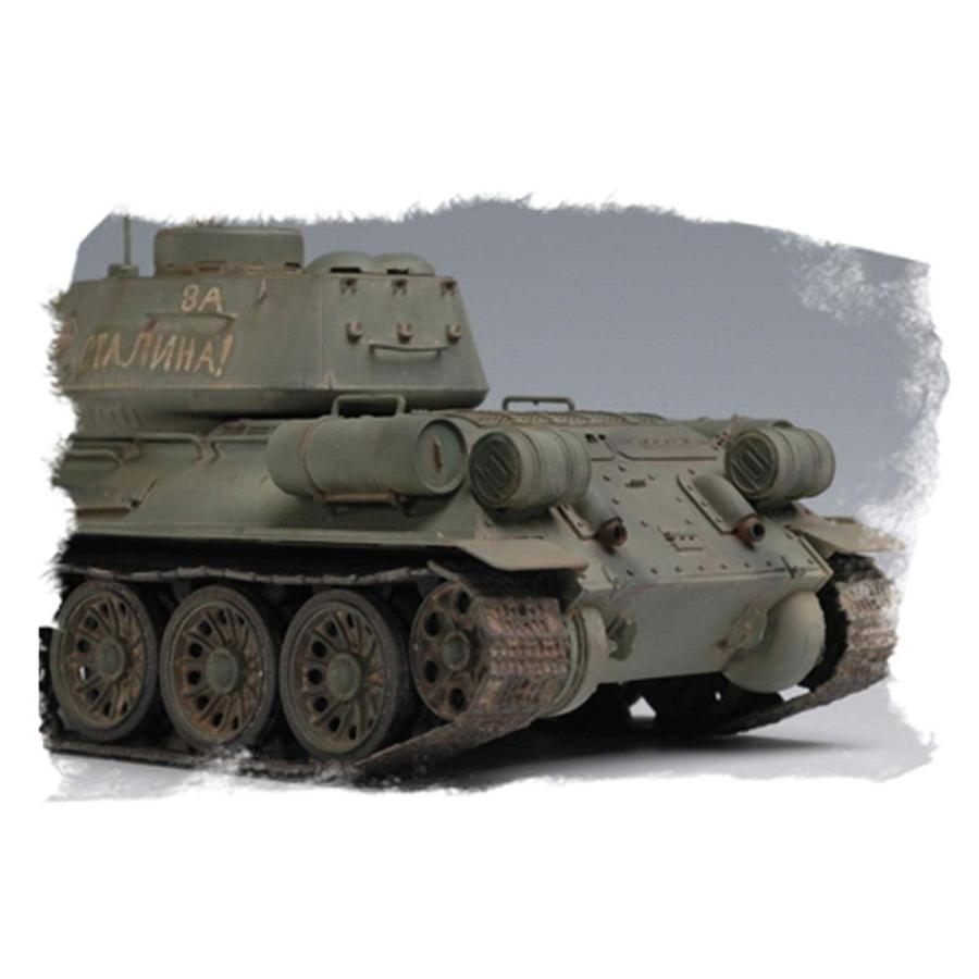 ホビーボス 1/48 ロシア戦車 T-34/85 1944年型 プラモデル : GOOD ZERO