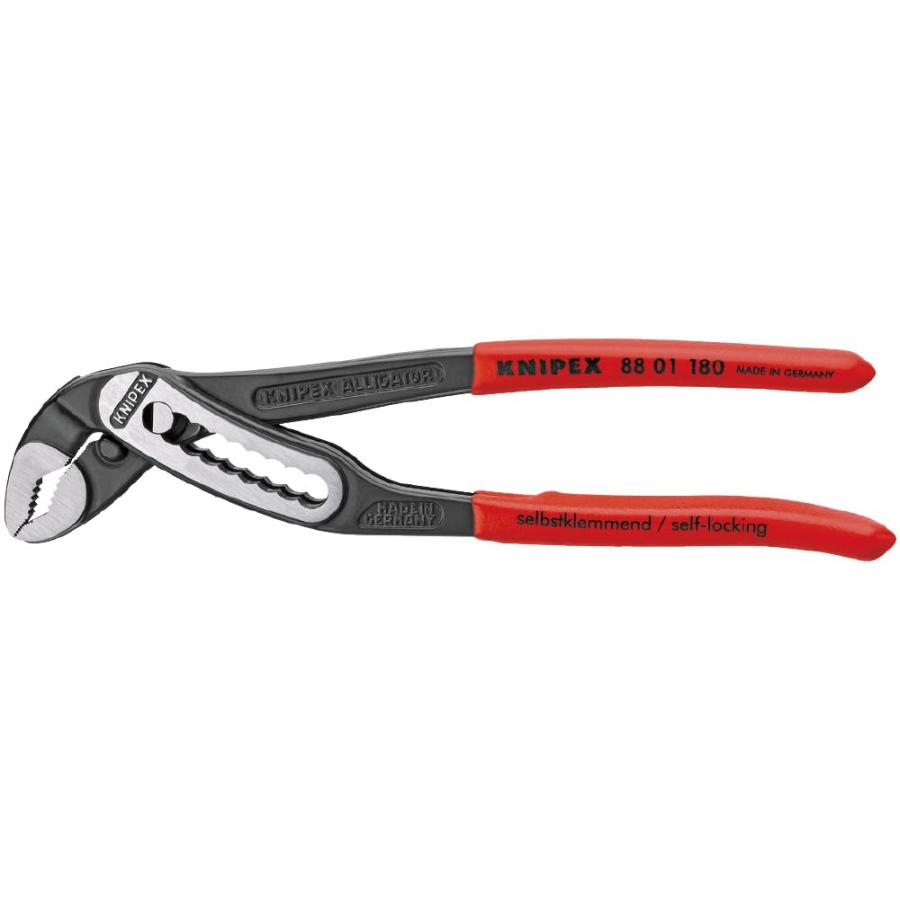 KNIPEX(クニペックス) ウォーターポンププライヤー アリゲーター 180mm