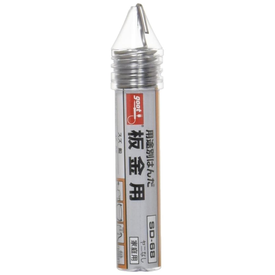 太洋電機産業(goot) 板金用 鉛入りはんだ φ1.6mm スズ45%/鉛55% ヤニ